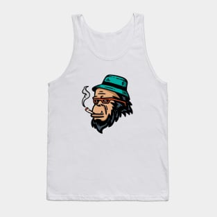 Chimpanzee smoking Tank Top